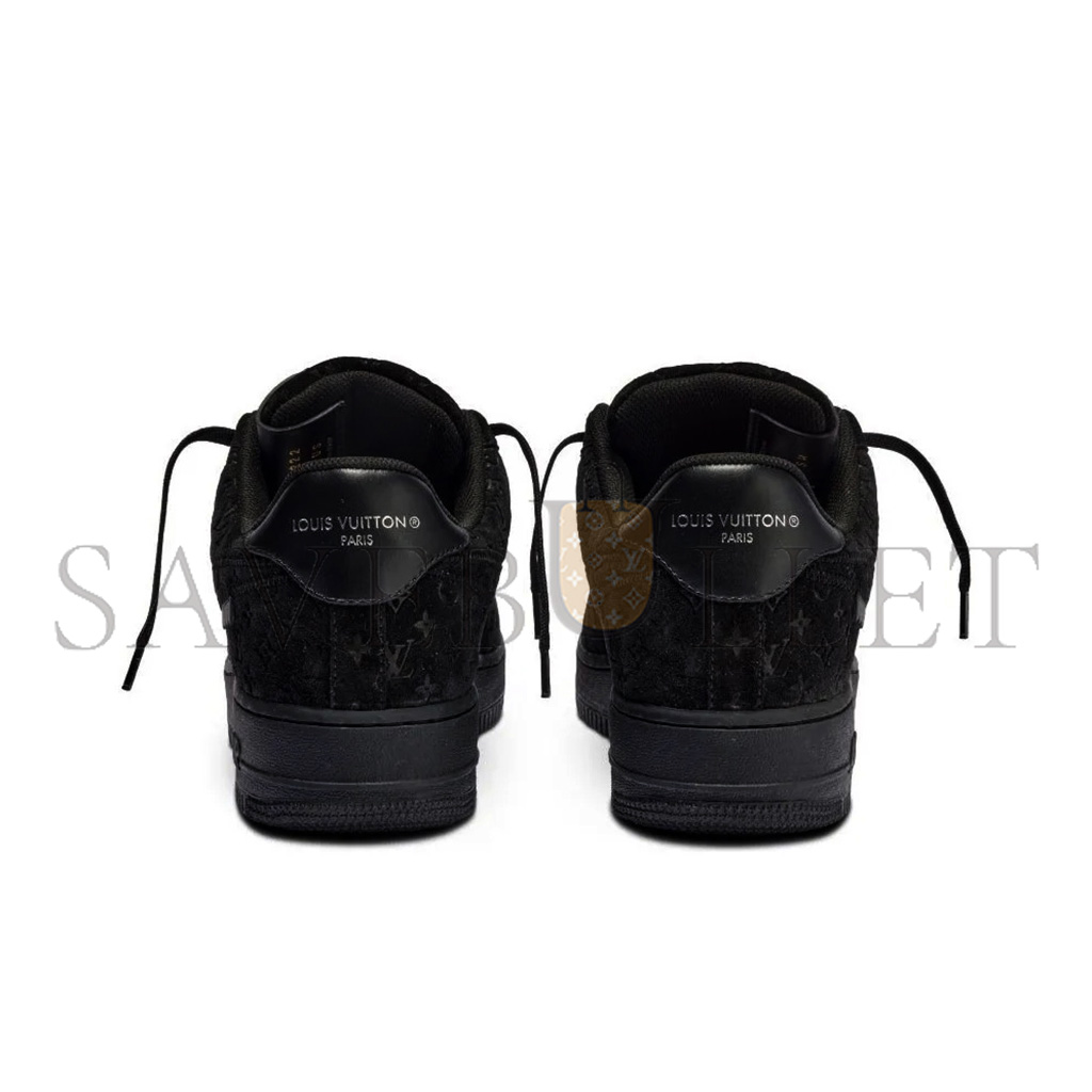 NIKE LOUIS VUITTON AIR FORCE 1 LOW BY VIRGIL ABLOH BLACK 1A9VD7